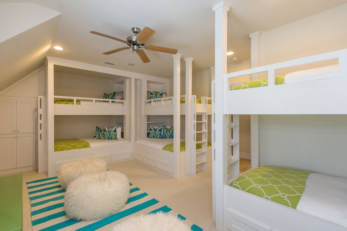 Custom Bunk Room Designs Pictures Built in Bunk Beds Long Cove