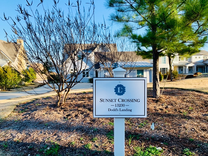 A beautiful custom lake home at Dodd's Landing at Long Cove