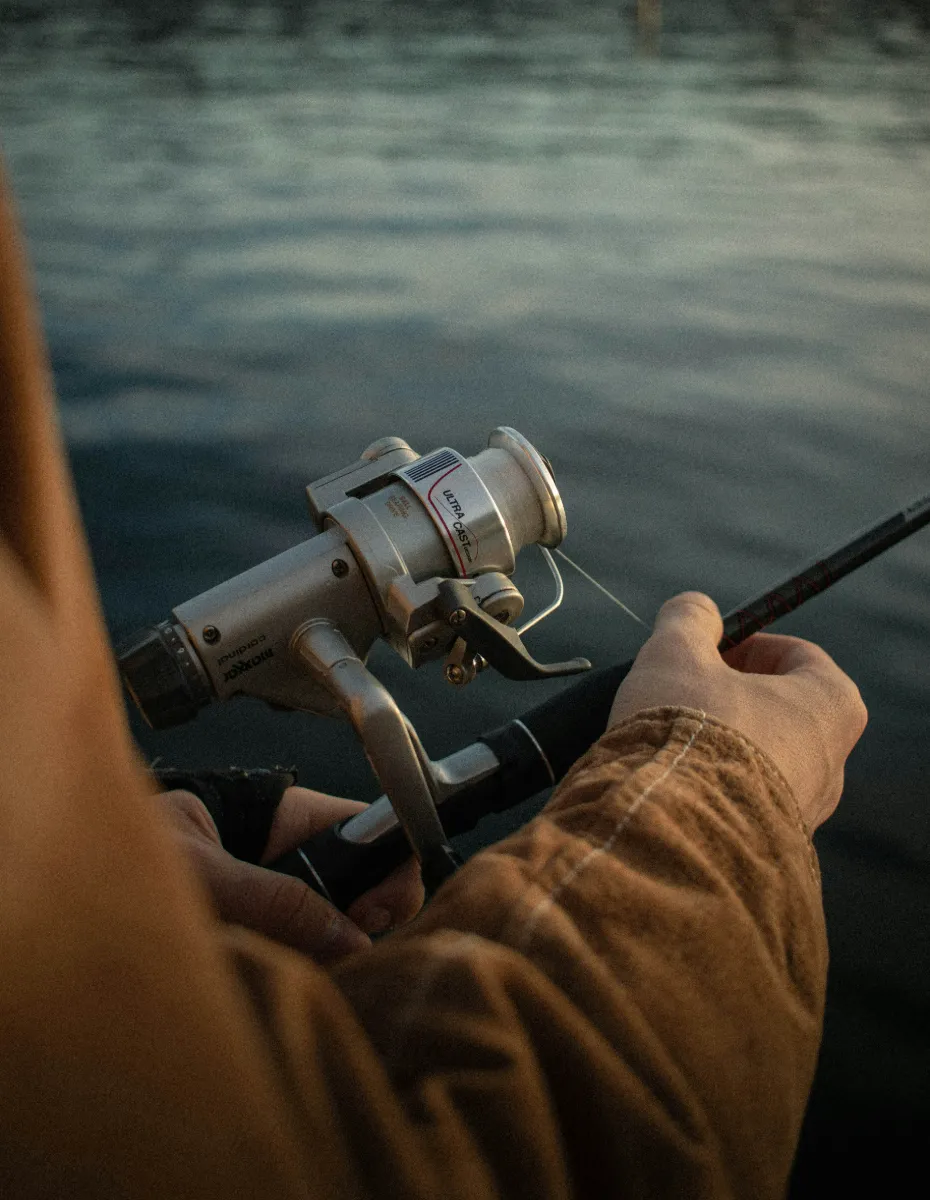 Long cove lifestyle fishing portrait stock 80 01