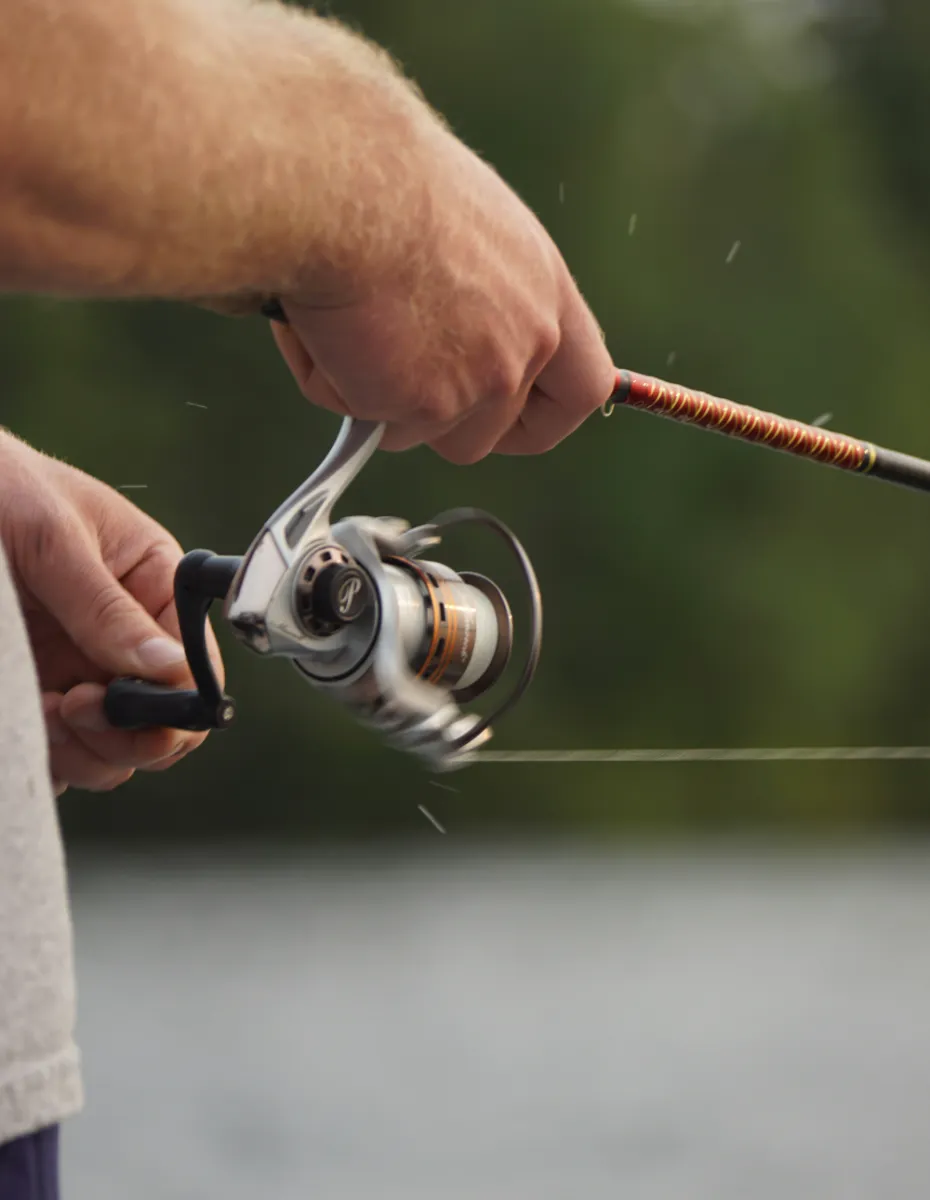 Long cove lifestyle fishing portrait stock 80 03