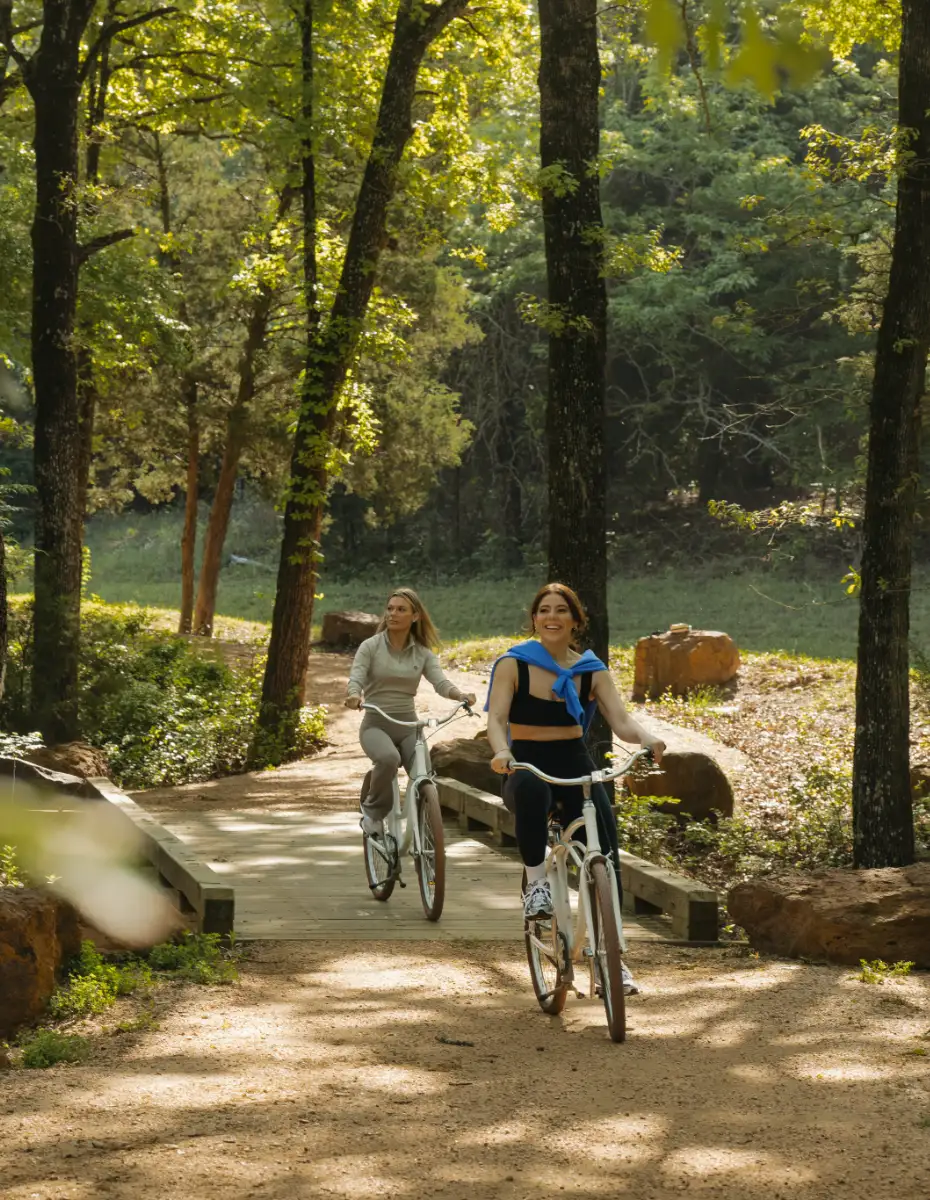 Long cove hiking and biking trails
