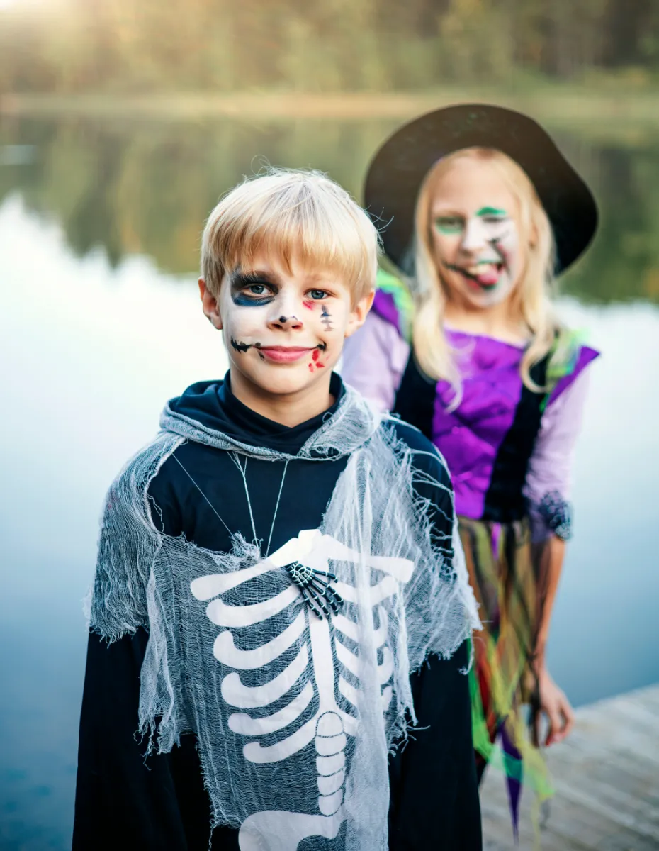 Long cove halloween stock portrait 01