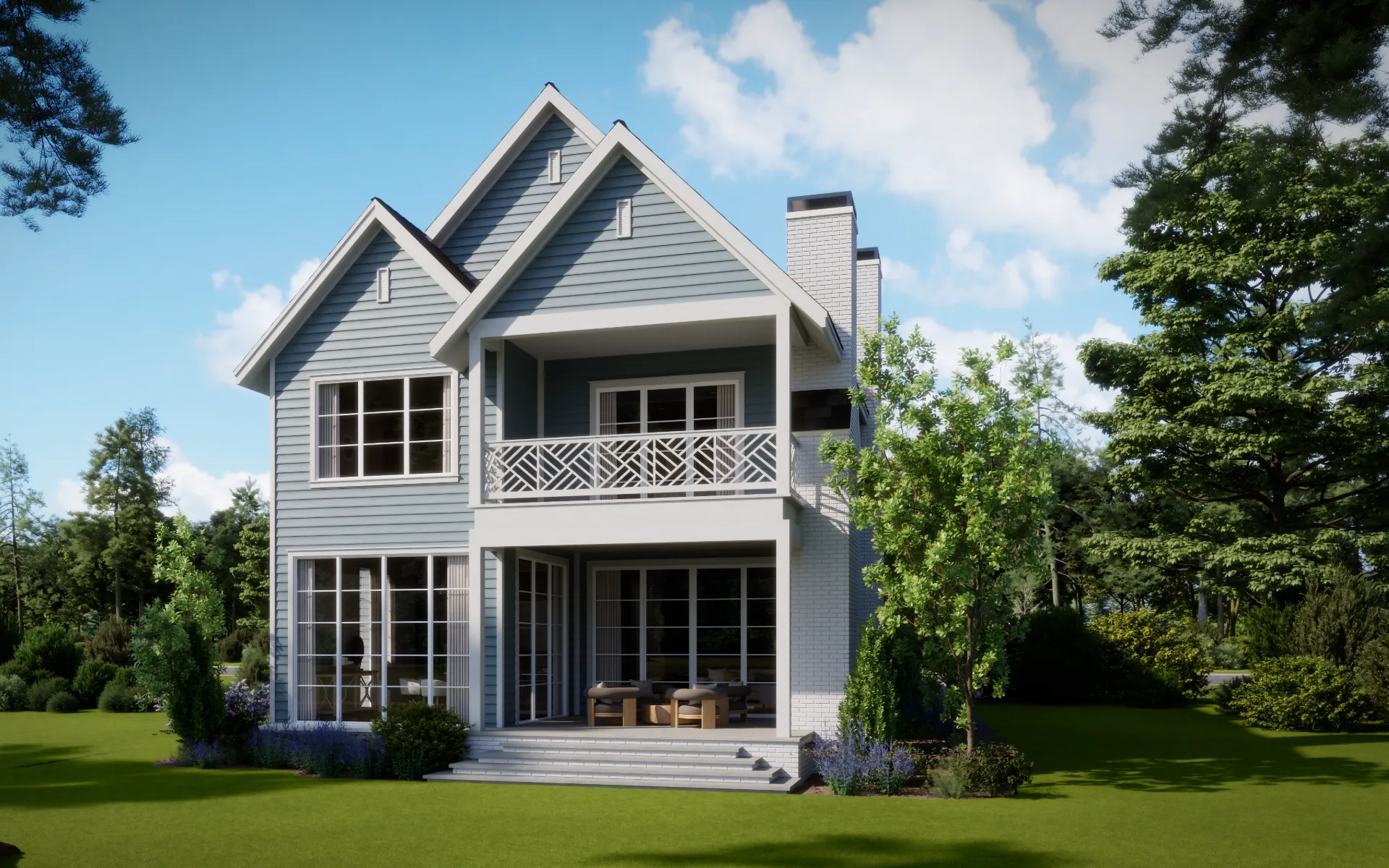 Pond series clover rear day